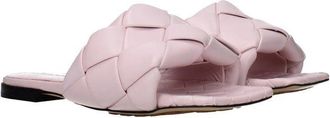 Bottega Veneta Womens Multicolor Calfskin Flat Sandals