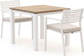 Bellagio la vita attrattiva Bellagio Rumo/Lagundo 90cm dining tuinset 3-delig stapelbaar