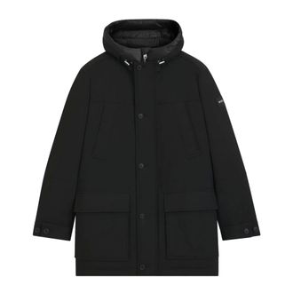 HUGO BOSS Jassen, Heren, Zwart, 2Xl, H-Detoni Down Jacket