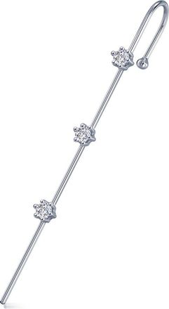Lafonn Simulated Diamond Ear Cuff in Silver at Nordstrom Rack