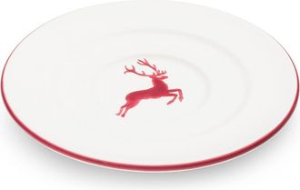 Gmundner Keramik Gmundner Keramik - Gmundner Cer&aacute;mica Bordeauxr. Ciervo, Platillo Caf&eacute; Gour.(&oslash;16cm)