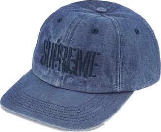 SUPREME Cappello da baseball Splatter a 6 sezioni - Blu