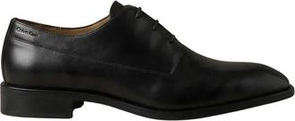 Calvin Klein Slim Ess Oxford Lth - - Shoes - Uomo - Nero - 42 EU