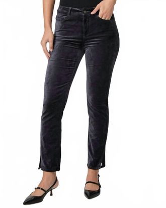 Paige Cindy Twisted Seam Pants In Calico Blue