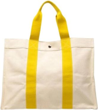 Herm&egrave;s Pre-owned Bora Bora Tote Bag - Dames - Vintage Shopper - Beige - ONE Size - Vintage