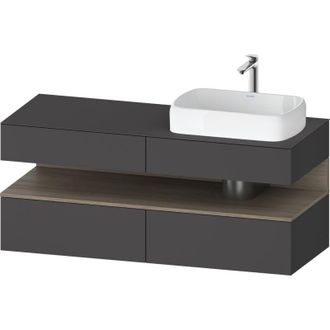 Duravit Duravit Qatego Consola Mueble Bajo Lavabo, 2 Extensiones, 2