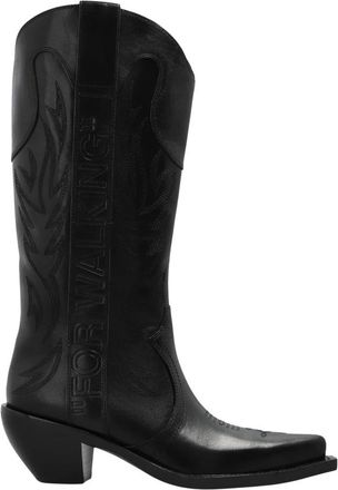 Off-white Santiag High - Dames - Schoenen - Zwart - Maat: 39 EU Leer