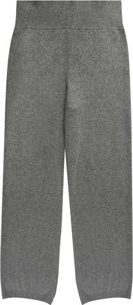Zanone elastic-waistband trousers - women - Wool/Cashmere - M - Grey