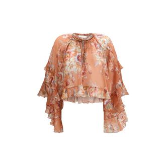 Zimmermann Multicolor Cotton Womens Blouse