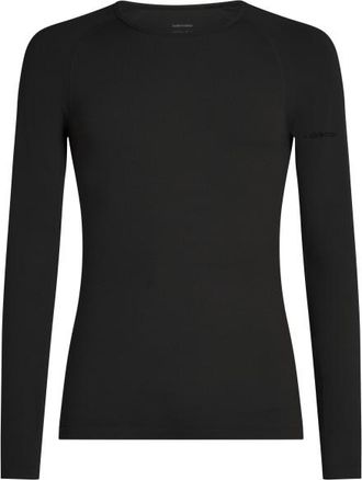 Icebreaker Merino Blend 260 Zoneknit Seamless L/S Crewe Merinounterw&auml;sche f&uuml;r Herren | schwarz