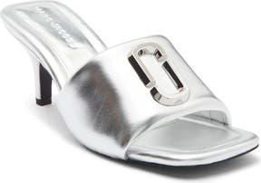 Marc Jacobs The J Slide Sandal in Silver at Nordstrom Rack, Size 10Us / 40Eu