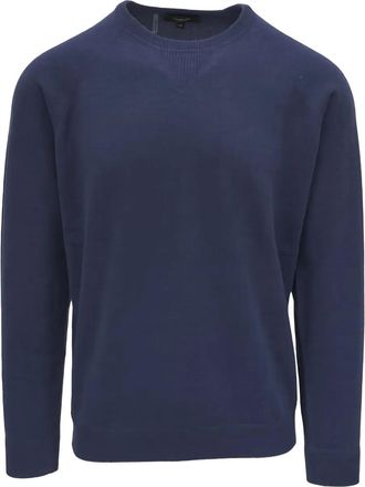 Kinross Cashmere Maglione girocollo - Blu
