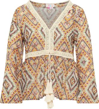 Izia Tuniek lange mouwen Dames Oranje goud