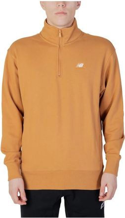 New Balance Heren, Sweatshirts & Hoodies, Bruin, Maat: 2XL