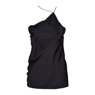 Erika Cavallini Semi Couture Chic Top in Triacetate Polyester Blend