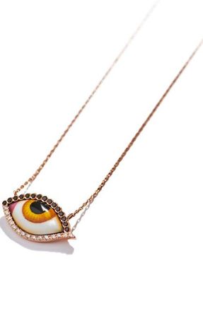 Lito Petit Ambre Necklace in Amber at Nordstrom