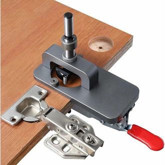 OEM Gu&iacute;a De Perforaci&oacute;n Para Bisagras - 35 Mm - Para Puertas Y Muebles De Madera - 1 Unidad