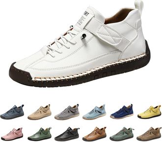 Generic Mens Womens Leather Shoes, Work Shoes, Mens Lightweight Sporty, Casual Formal Large Size Shoes, Platform Non-Slip Casual Shoes, Summer Trainers, Runni