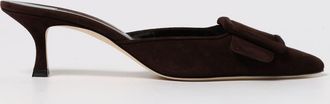 Manolo Blahnik Shoes MANOLO BLAHNIK Woman color Dark