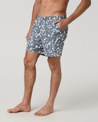 Vuori Clothing Maverick Volley Shorts Lined | Breeze Juniper | XS, Size Extra Small