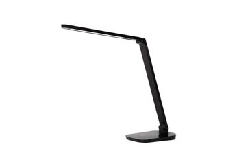 Lucide L&aacute;mpara de escritorio de metal con 1 LED integrado, negro