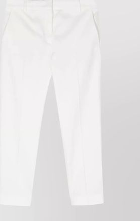 Max Mara tailored trousers with pockets and crease