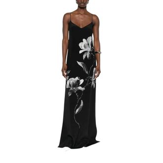 Ermanno Scervino Gowns, female, Black, Size: M Sottoveste