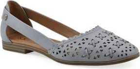 White Mountain Nobler Laser Cut Sandal in Blue Raspberry Burnished at Nordstrom Rack, Size 11