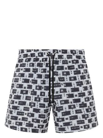 Amiri Costume da bagno con stampa - Nero