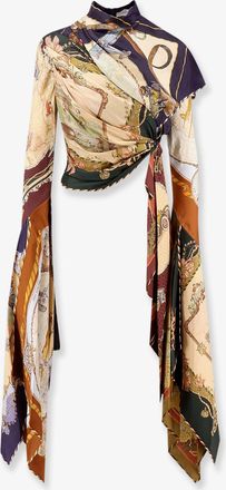 Zimmermann Valiant Draped Scarf Top - ZIMMERMANN - gender_Woman