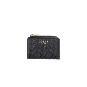 Guess Stacey Slg Zip Arnd Card Case - female - Guess - Wallets & Cardholders - Black - ONE SIZE - Accessories