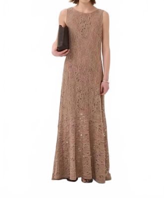 Inwear Havanna Long Dress In Malt Chocolate