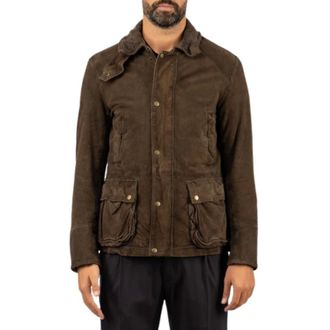 The Jack Leathers Balmoral Jacket - Jackets - Hombre - Marr&oacute;n - 2XL