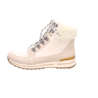 Ara Schn&uuml;rstiefelette Osaka - Dames - Schoenen - Beige - Maat: 39 EU Leer