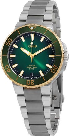 Oris Aquis Automatic Green Dial Mens Watch 01 400 7769 6357-07 8 22 09PEB