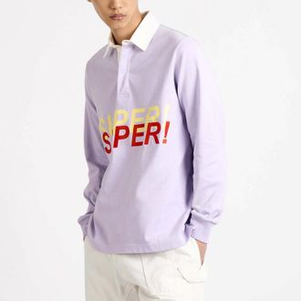J.W.Anderson Lilac Super Super polo shirt