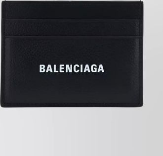 Balenciaga leather card holder