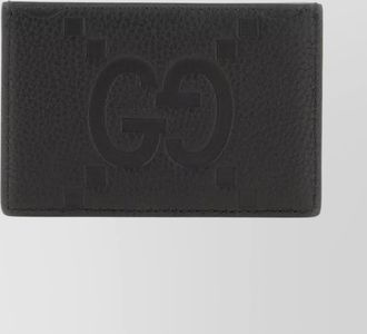 Gucci leather textured card holder