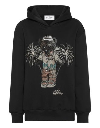Philipp Plein Hoodie Teddy Palms