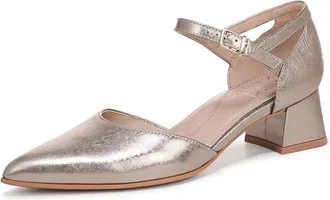 Naturalizer Maddox J5858L4020 Pump Womens C Silver Block Heel ZOGG3732