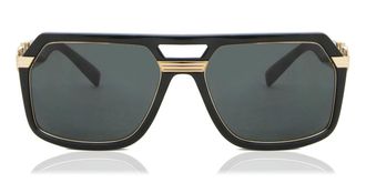 Versace VE4399 GB1/87 Mens Sunglasses Black Size 58