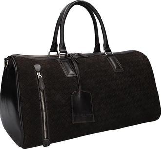Stefano Lauran Sr 231 Suede - Heren - Weekendtassen - Bruin - ONE Size - Tassen