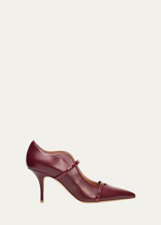 Malone Souliers 70mm Maureen Leather Pumps