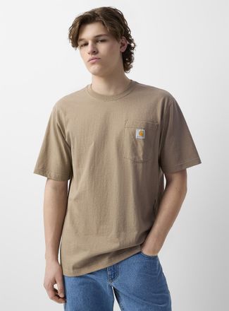 Carhartt Work in Progress Mens Logo pocket T-shirt