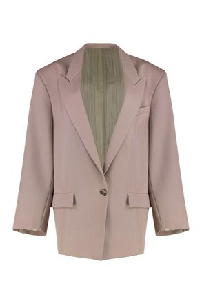 The Attico Single-Breasted Virgin Wool Jacket