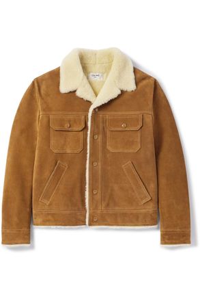 Celine Shearling Trucker Jacket