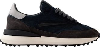 D.A.T.E. D.a.t.e., Schoenen, Heren, Blauw, 41 EU, Katoen, Athleta Wax