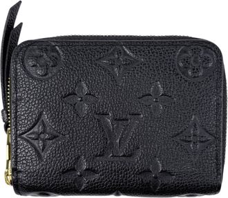 Louis Vuitton Black Noir Monogram Empreinte Coin Purse/Coin Case (Pre-Owned)