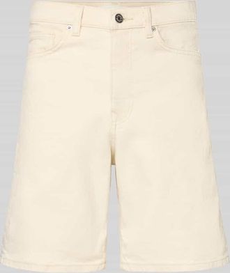Selected Regular Fit Jeansshorts aus Baumwoll-Mix Modell ALEX in Sand, Gr&ouml;&szlig;e XXL