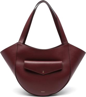 Wandler Hortensia Slouch Leather Tote Bag